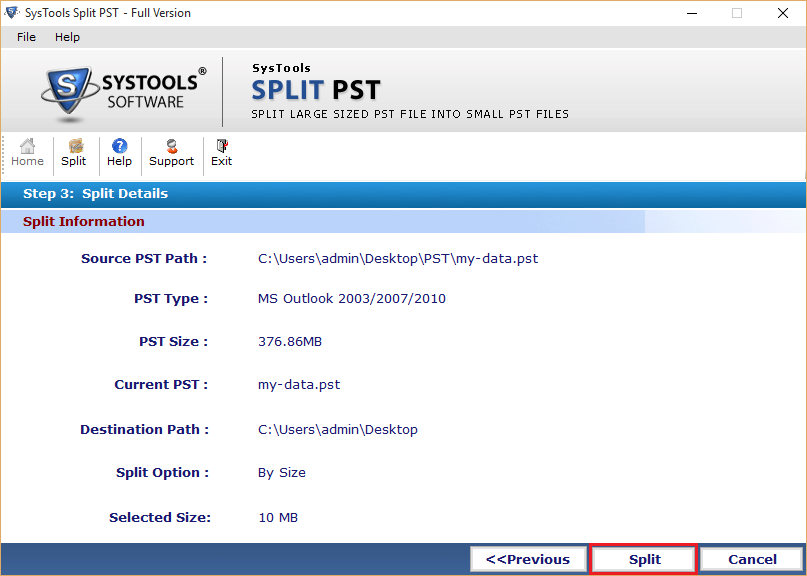 Best PST Split 6.0