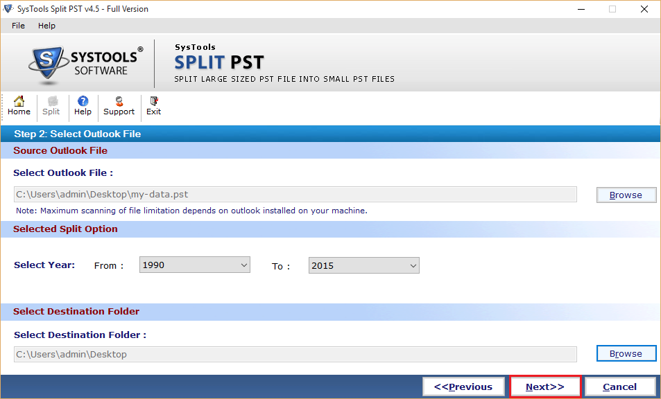 Split Process Start